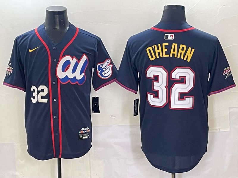 Men 2025 Baltimore Orioles #32 Ohearn Drak Blue All star Nike MLB Jersey style 3